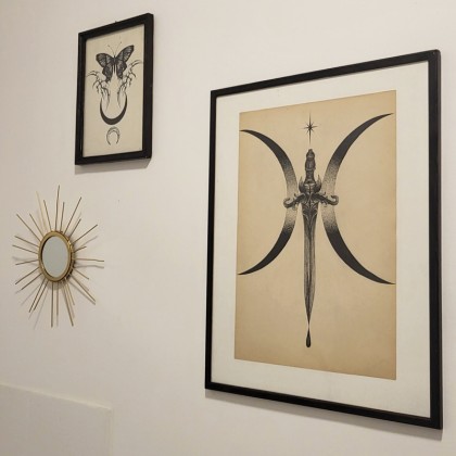Jessica Popko - rysunek tuszem - rysunek tuszem My Nightmares are beautiful foto #3