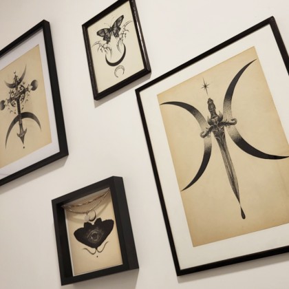 Jessica Popko - rysunek tuszem - rysunek tuszem My Nightmares are beautiful foto #4