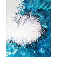 THE WAVE II FALA 70x90 cm
