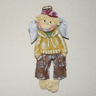 Samo szczęście - anioł z masy solnej