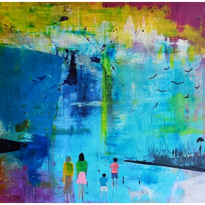 Ocean, Przemysław Michalczuk, obrazy akryl