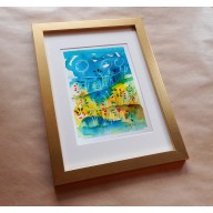Wiosna 1 - akwarela 15x19 cm