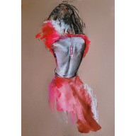 Pink Dress - 50x70