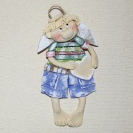 TOLEK Z DEDYKACJĄ - ANIOŁ Z MASY SOLNEJ