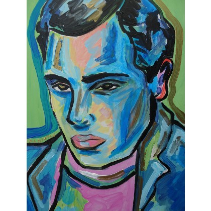Marlena Kuć - obrazy akryl - Marlon Brando foto #4