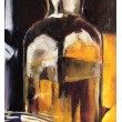 Butelki - obraz olejny 40 x 50