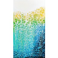 WIOSNA abstrakcja 50x90 cm