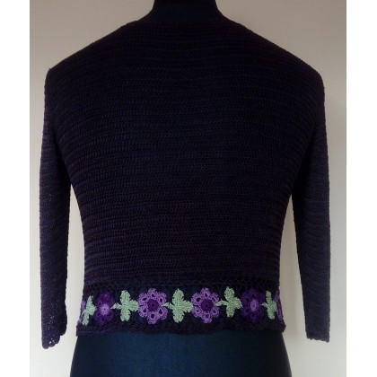 Danuta Zgoł - swetry - Sweterek z kwiatami foto #3