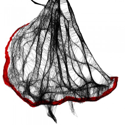 Maja Gajewska - grafika tech. mieszana - Grafika z ramą - nr 140 - Flamenco foto #2