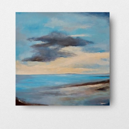 Morze - obraz akrylowy 60/60 cm, Paulina Lebida, obrazy akryl
