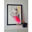 Neon Dress - 100x70cm