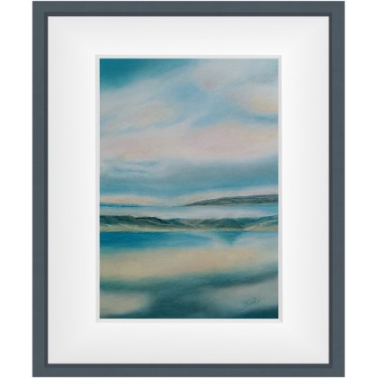 Joanna Tomczyk - pastele olejne - Morze, dystans, Praca wykonana pastelami, A3 foto #1