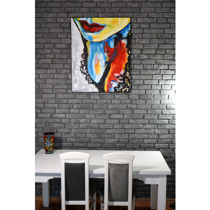 Rafal Stach - olej + akryl - Dekolt 100x80 foto #4