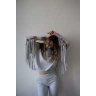 Back To The Basics / boho hoodie