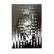 W SIECI UMYSŁU, GRAFIKA, 22,7 X  33,7 CM.