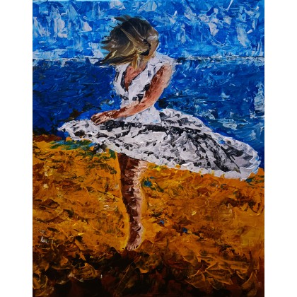 hot sand, Wojciech Adalberto, obrazy akryl