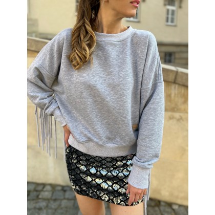 Marta Hajduk-Pawlica - bluzy - Get Free / Dark Grey - bluza boho foto #4