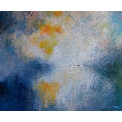 Morze -obraz akrylowy 60/50 cm, Paulina Lebida, obrazy akryl