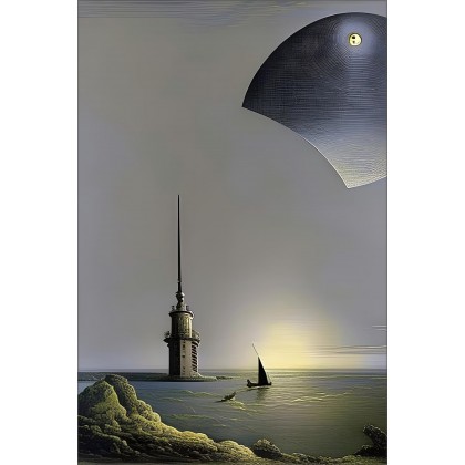 inny świat VI, Jacek Herman, Grafika cyfrowa