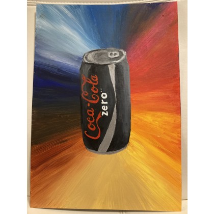 Bohomazy Obrazy - obrazy akryl - Puszka Coca-Coli foto #1