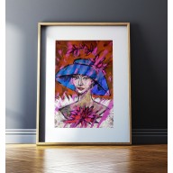 CLARISSA - RYSUNEK PASTELAMI