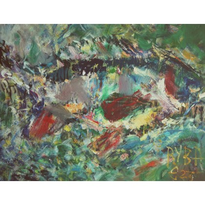 Ryba, 60x80, Eryk Maler, obrazy olejne