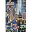 Obraz Światła Nowego Jorku, 40×60 cm, olej na płótnie, 2023