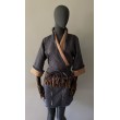 Kimono narzutka bawełniane wykonczone frędzlami