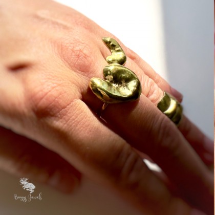 Buggy Jewels - pierścionki - Oryginalny, antyczny, złoty pierścionek foto #1