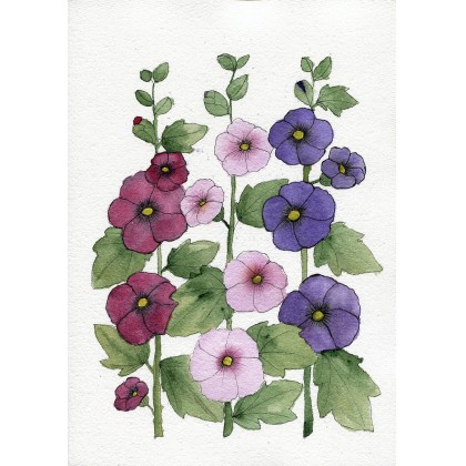 Małgorzata Domańska ART - obrazy akwarela - Akwarela A4. Malwy foto #1