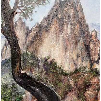 Myroslava Burlaka - obrazy olejne - Amerykański krajobraz. Ogród Bogów Colorado Springs. foto #1