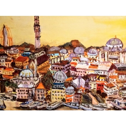 Krystyna Mościszko - obrazy akryl - Stambuł Turcja foto #1