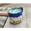 Kubek ceramiczny miś polarny (c664)