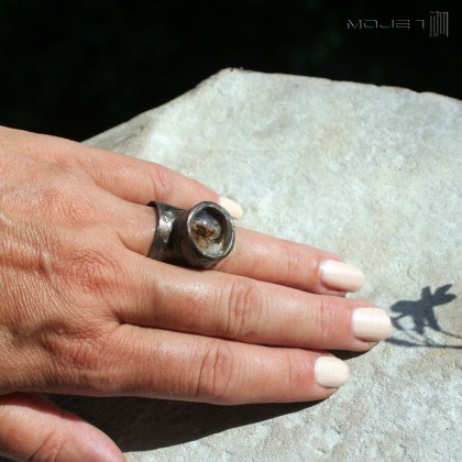 Moje MW - pierścionki - Jednooki szklaniec foto #3