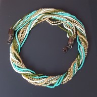 NASZYJNIK ZIELONE MULTI