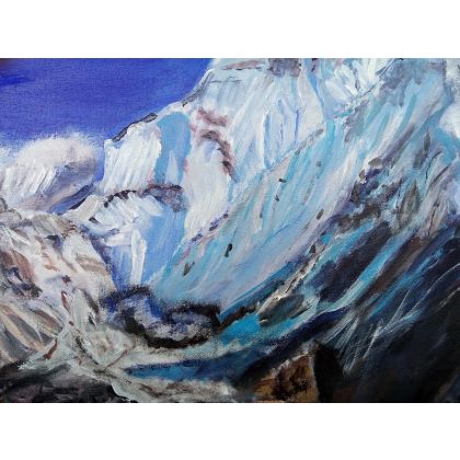 Krystyna Mościszko - obrazy akryl - Alpy foto #1