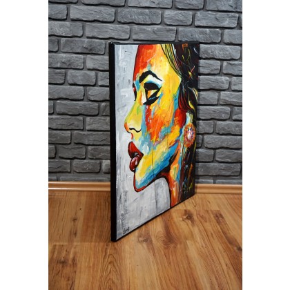 Rafal Stach - olej + akryl - Mimoza 60x70 foto #2