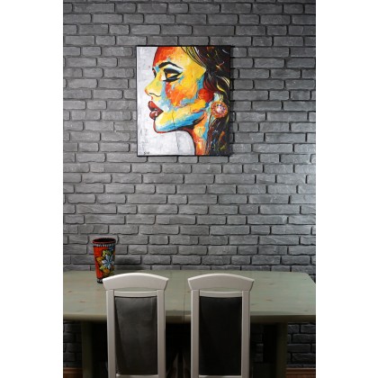 Rafal Stach - olej + akryl - Mimoza 60x70 foto #4