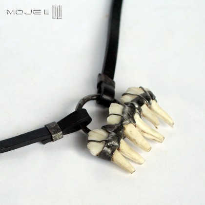 Moje MW - biżuteria męska - Zęby dzika foto #2