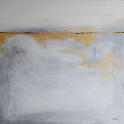 Abstrakcja - 60/60 cm obraz akrylowy, Paulina Lebida, obrazy akryl