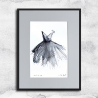Grafika z ramą - sukienka 8