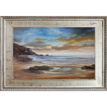 Lidia Olbrycht - obrazy olejne - Pejzaż Morski, ręcznie malowan foto #3