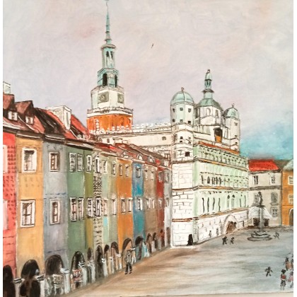 Poznań, Krystyna Mościszko, obrazy akryl