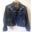 Kurtka denim upcycling rozm 12