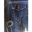 Kurtka denim upcycling rozm 12