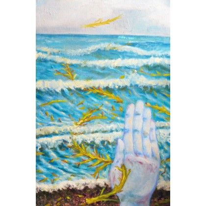 Elżbieta Goszczycka - obrazy olejne - Morze nieczynne foto #1