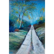 PEJZAŻ - RYSUNEK PASTELAMI OLEJNYMI