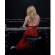 Pianistka w czerwonej sukni