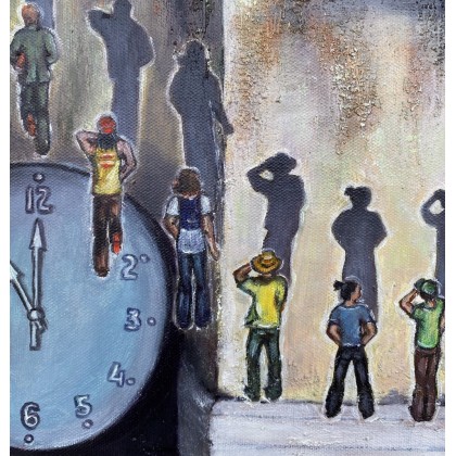 Myroslava Burlaka - obrazy olejne - Więźniowie czasu. Czas i ludzie. foto #2