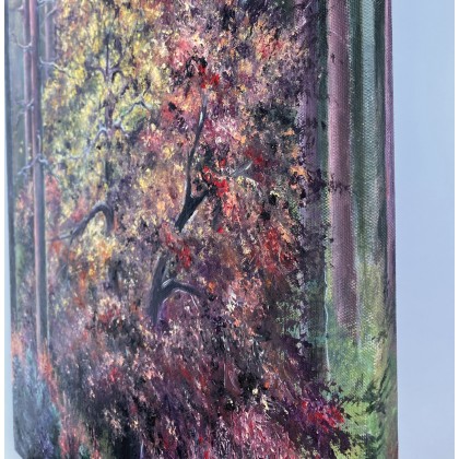 Myroslava Burlaka - obrazy olejne - Jesień w sosnowym lesie foto #3